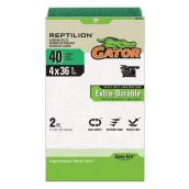 Gator Reptilion Sanding Belts 4 x 36-in - 40-Grit - Pack of 2