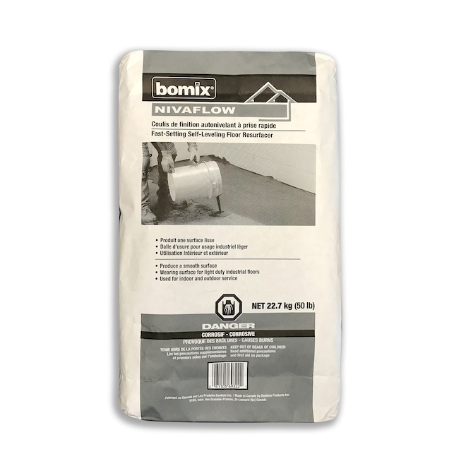 Bomix Nivaflow Fast-Setting Self-Levelling Floor Resurfacer - 22.7-kg