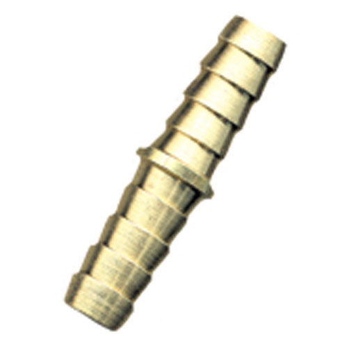 Hose Barb Splicer - Brass - 1/4" x 1/4"