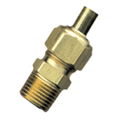 Union - Brass - 3/8" x 1/2" - Tube x MIP