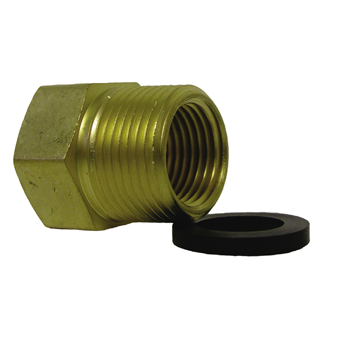 Garden Hose Fitting - 3/4" x 3/4" - Female x MIP