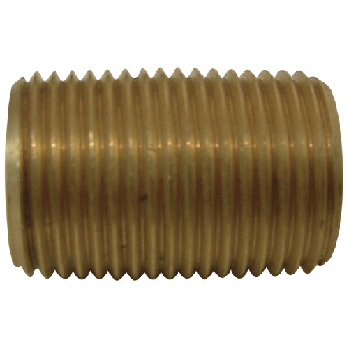 Nipple - Brass - 1/8" - MIP x MIP