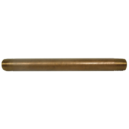 Nipple - Brass - 1/8" x 4" - MIP x MIP