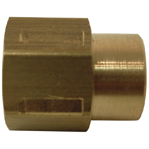 Reducer Coupling - Brass - 3/8" x 1/4" - FIP x FIP