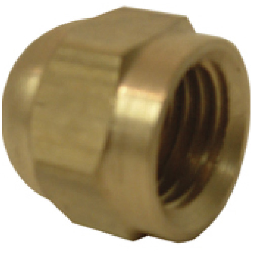Flare Cap - Brass - 45° - 5/8"