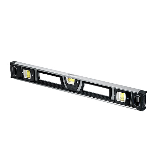 Johnson Big J Professional Level - Aluminum - Anti-Slip and Shock-Absorbing End Caps - 24-in
