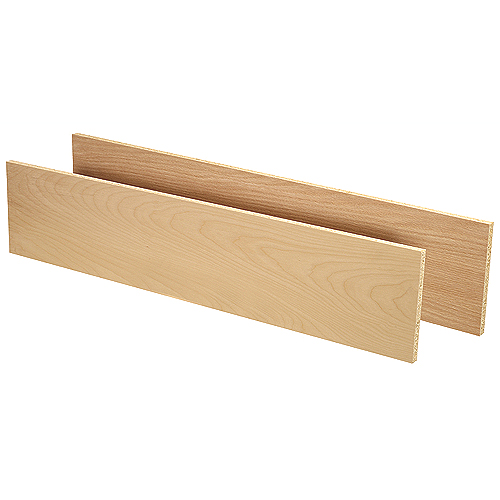 Colonial Elegance Reversible Stair Riser - Presswood - Oak/Maple - 7 1/2-in D x 42-in W x 11/16-in T