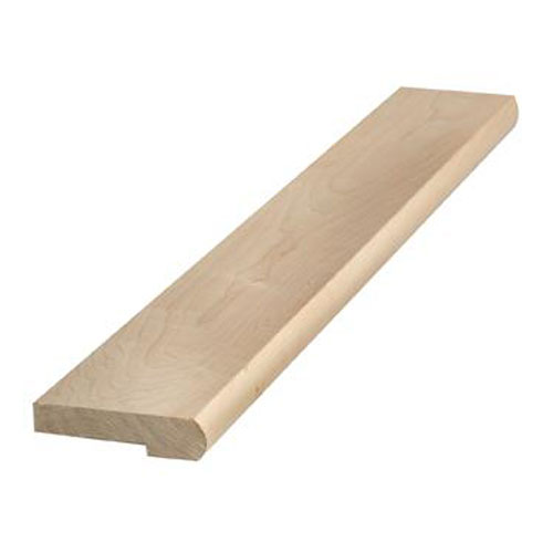 Colonial Elegance Stair Nosing - Maple - Natural - 72-in L x 4 1/4-in W x 3/4-in T