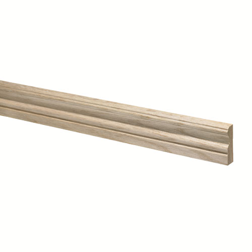 Metrie Colonial Window and Door Moulding - Oak Wood - Natural Finish - 7-ft Long