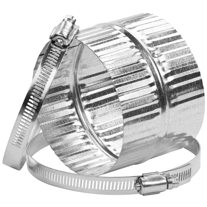 Imperial 4-in Galvanized Steel Duct Connector Set