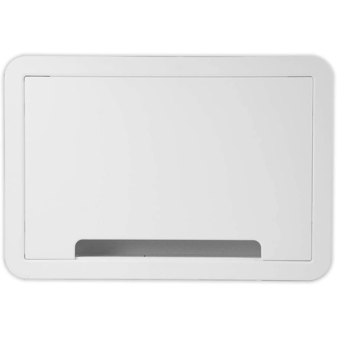 On-Q Media Box 9-in - Plastic - White