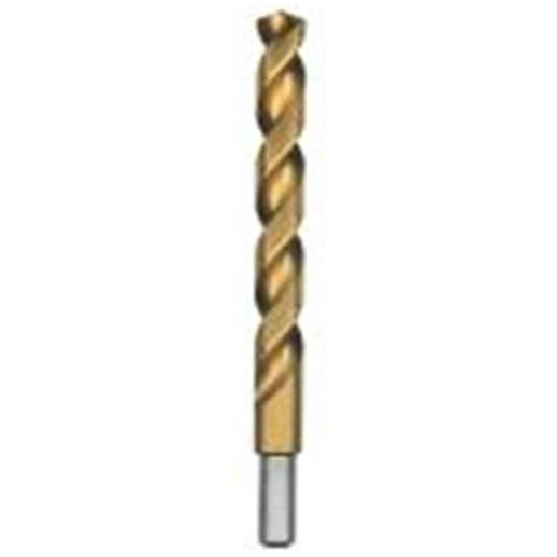 Bosch Titanium-Coated Drill Bit - 1/6-in Dia x 1 7/8-in L - Round Shank - Double Flute - 2 Per Pack