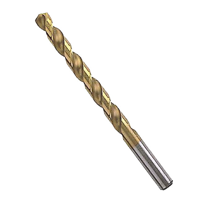 Bosch Twist Drill Bit - Titanium Coated - 5/32-in Dia x 3 1/8-in Dia - High-Speed Steel
