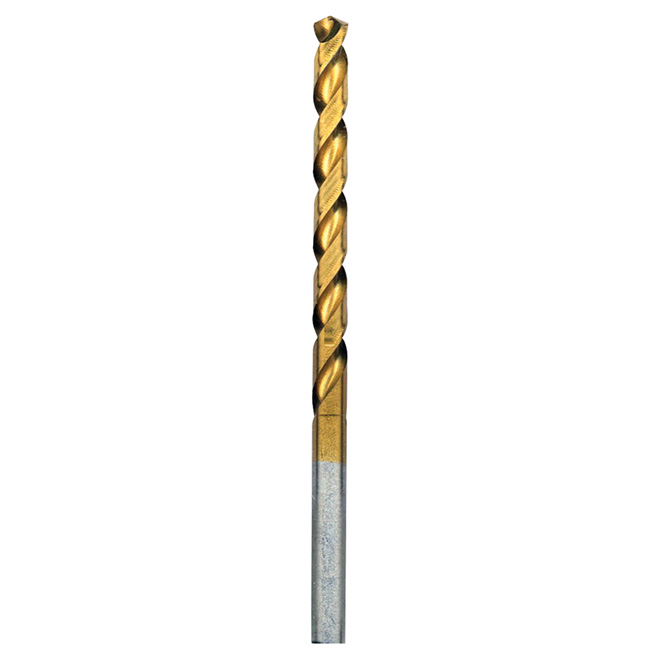 Bosch Titanium-Coated Drill Bit - 15/64-in Dia x 3 7/8-in L - 3-Flat Shank - Double Flute