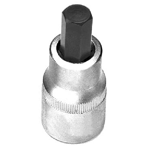 Unitool Hexagonal Bit Socket - Chrome Finish - Steel - 3/8-in Drive x 5/16-in Bit