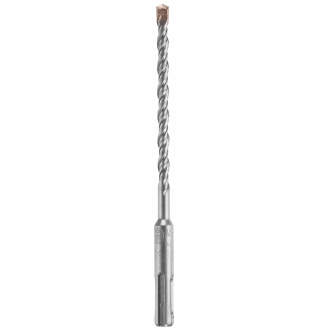 Bosch Bulldog Rotary Hammer Drill Bit - 1/4-in x 6-in - SDS-Plus Shank - Carbide-Tipped