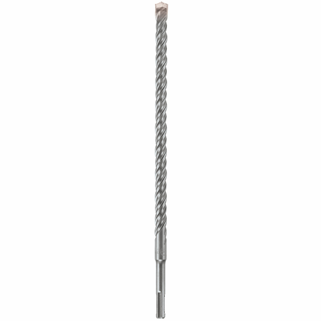 Bosch Bulldog Masonry Rotary Hammer Drill Bit - 1/2-in dia x 12-in L - SDS-Plus Shank - Alloy Steel - Carbide-Tipped