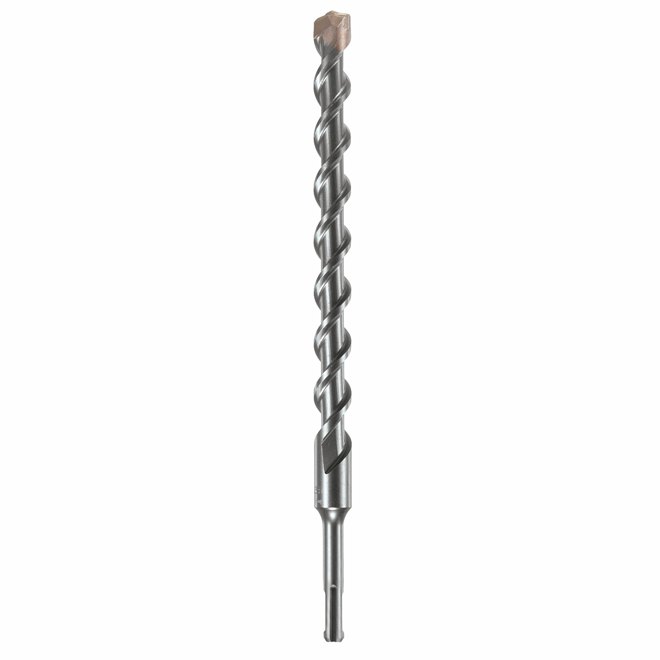 Bosch Bulldog Masonry Rotary Hammer Drill Bit - 3/4-in dia x 12-in L - SDS-Plus Shank - Alloy Steel - Carbide-Tipped