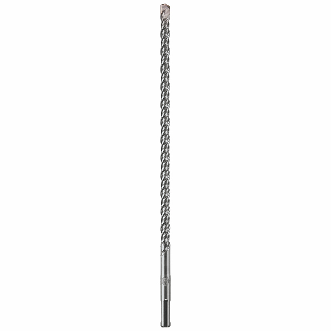 Bosch Bulldog Masonry Drill Bit - Carbide - Alloy Steel - 12-in L x 3/8-in Dia
