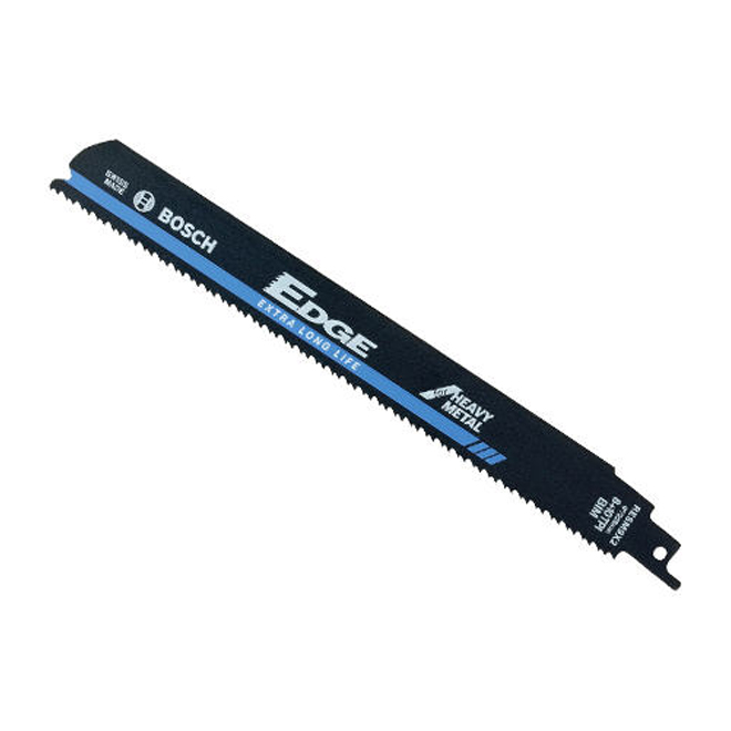 Bosch Reciprocating Saw Blade - Bi-Metal - 9-in L - 8/10 TPI - 5 Per Pack