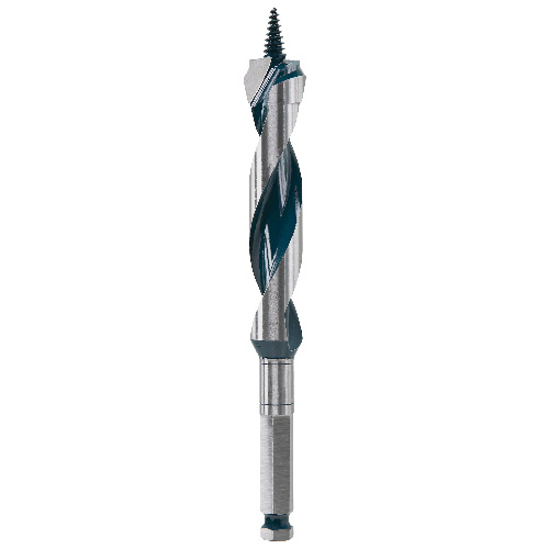 Bosch Daredevil Wood Drill Bits - 7/8-in Dia x 7 1/2-in L - Threaded Auger Point - Hex Shank
