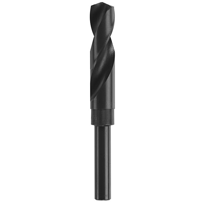 Bosch Fractional Twist Drill Bit - 7/8-in Dia x 6-in L - 135° Split Point - Reduced Round Shank - Black Oxide