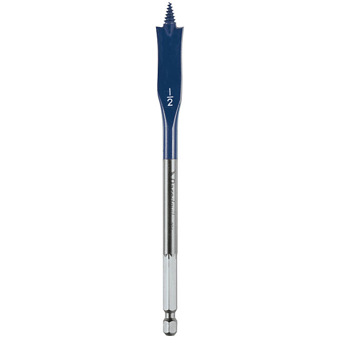 Bosch DareDevil Standard Spade Drill Bits - 6-in L x 1/2-in Dia