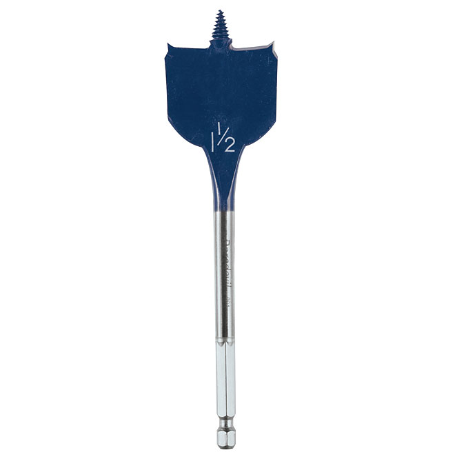 Bosch DareDevil Standard Spade Drill Bits - Metal - 6-in L x 1 1/2-in Dia