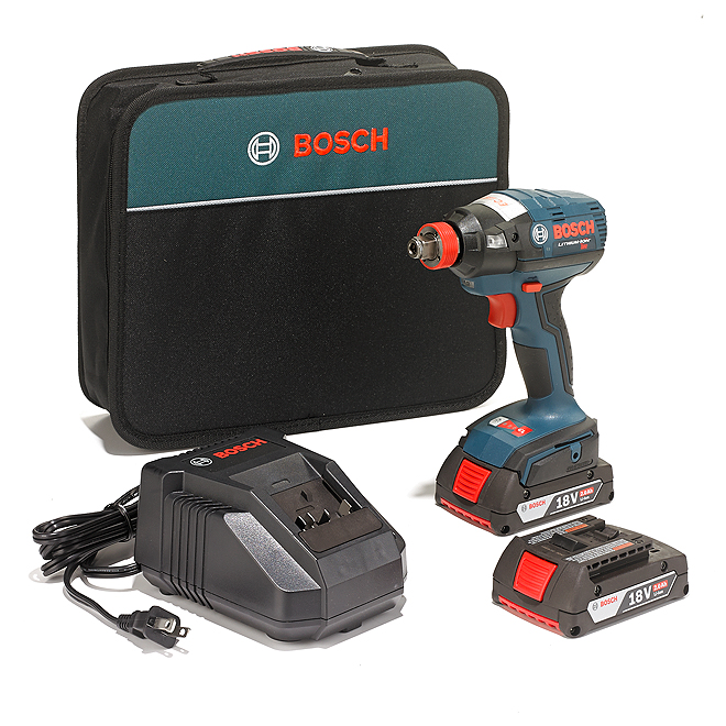 Brushless Impact Driver Kit - 1/4-in/1/2-in -18V