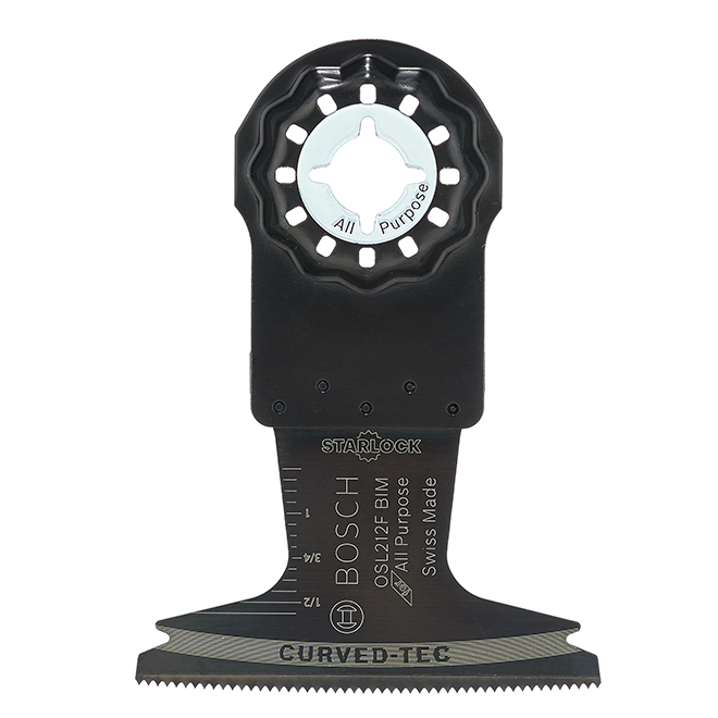 Bosch Starlock Oscillating Plunge Cut Blade - Bi-Metal - 1 Per Pack - 4-in L x 2 1/2-in W