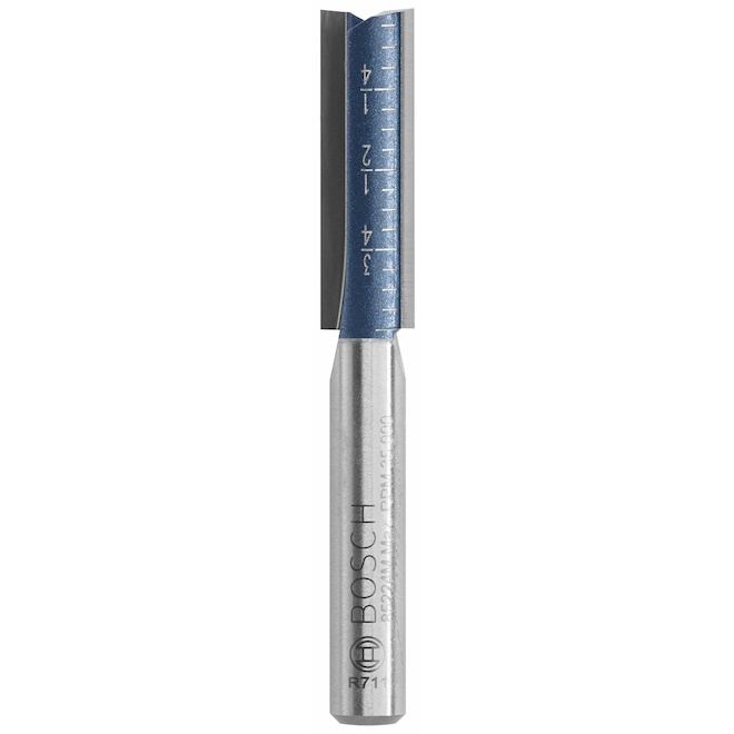 Bosch 5/16-in x 1-in Carbide-Tipped 2-Flute Straight Bit