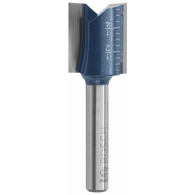 Bosch 5/8-in x 3/4-in Carbide-Tipped 2-Flute Straight Bit