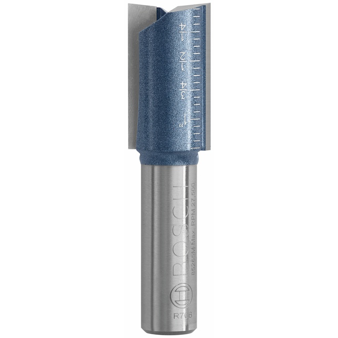 Bosch 3/4-in x 1 1/4-in Carbide-Tipped 2-Flute Straight Bit