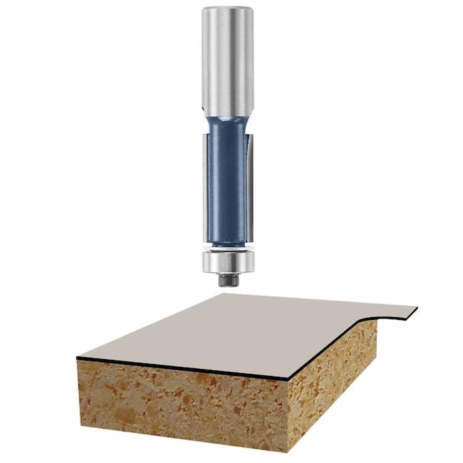 Bosch 1/2-in x 1-in Carbide-Tipped 2-Flute Flush Trim Bit