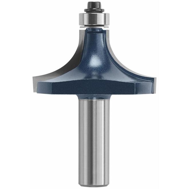 Bosch Carbide-Tipped Roundover 2-Flute Edge Forming Bit