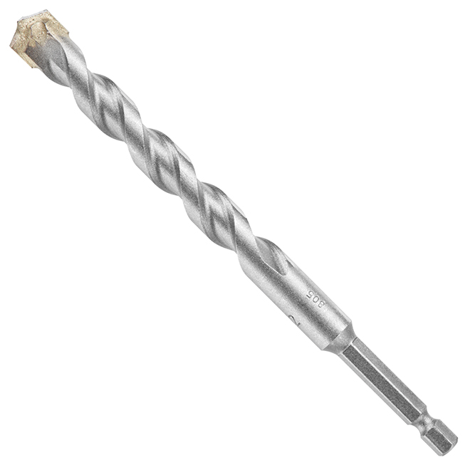 Bosch Impact Tough Masonry Drill Bit - 6-in L - Hex Shank - Carbide Tip
