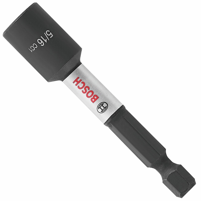 Bosch Magnetic Steel Impact Nutsetter Bit - 5/16 x 2-9/16-in