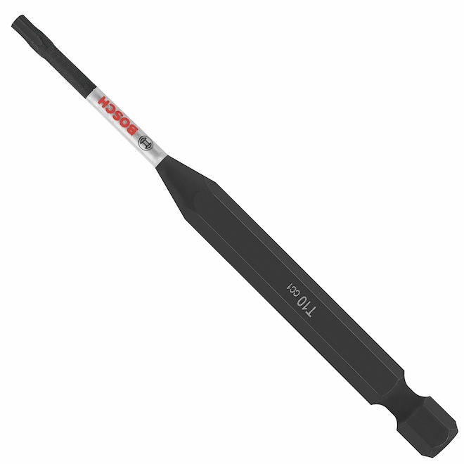 Bosch 3.5-in T10 Torx Impact Driver Bit - Steel - Hex Shank