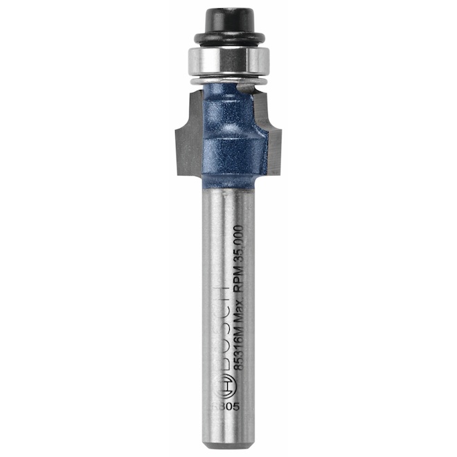 Bosch Carbide-Tipped Smooth-Edge Laminate Trim Router Bit 1/2-in x 3/8-in