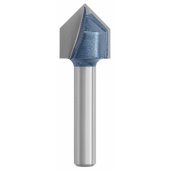 Bosch Carbide Tipped V-Groove Bit 90° x 9/16-in