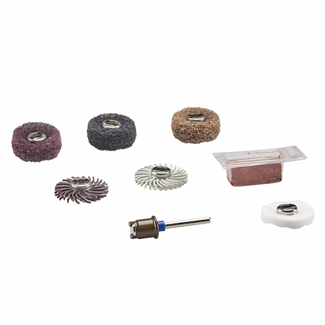 Dremel EZ Lock Sanding & Polishing Rotary Accessories Kit 8-Piece