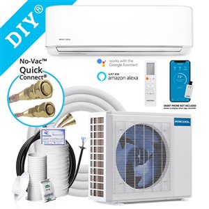 MRCOOL DIY 4th Gen 18,000 BTU 22 SEER Ductless Mini-Split AC/Heat Pump Energy Star Certified