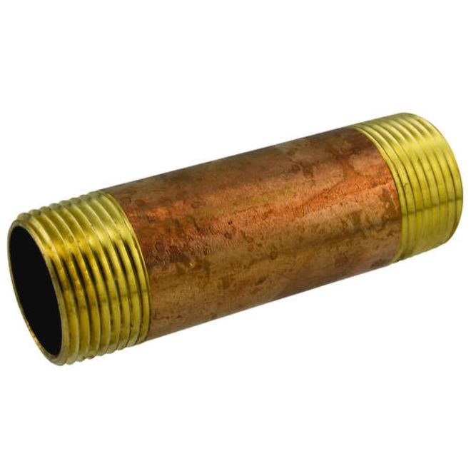 Sioux Chief 1-in diameter x 4-in long Pipe Nipple