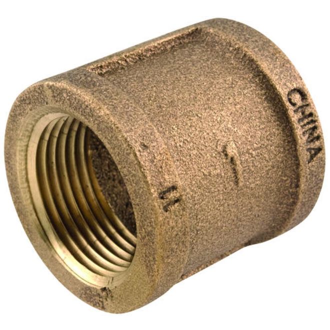 Sioux Chief 1-in diameter FIP Brass Coupling