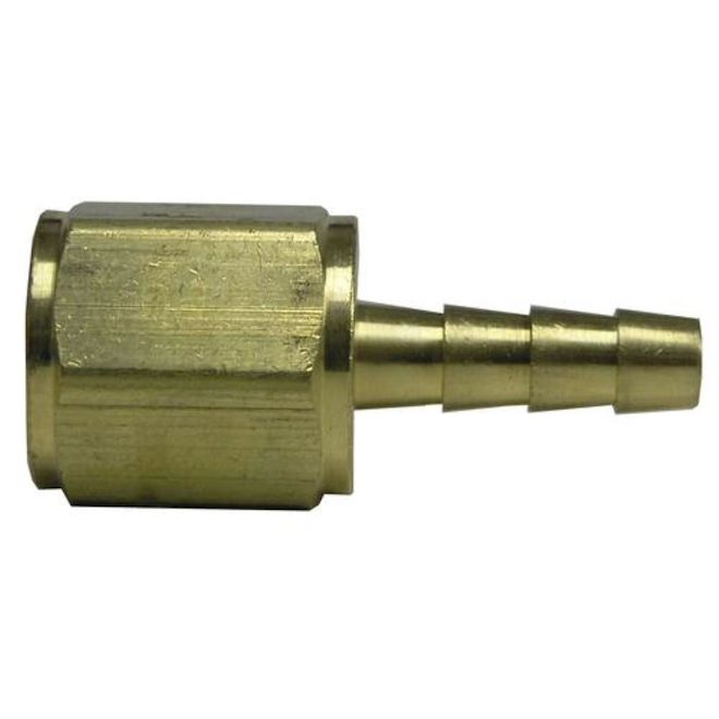 Sioux Chief 5/16-in x 1/4-in diameter Barb Brass Adapter