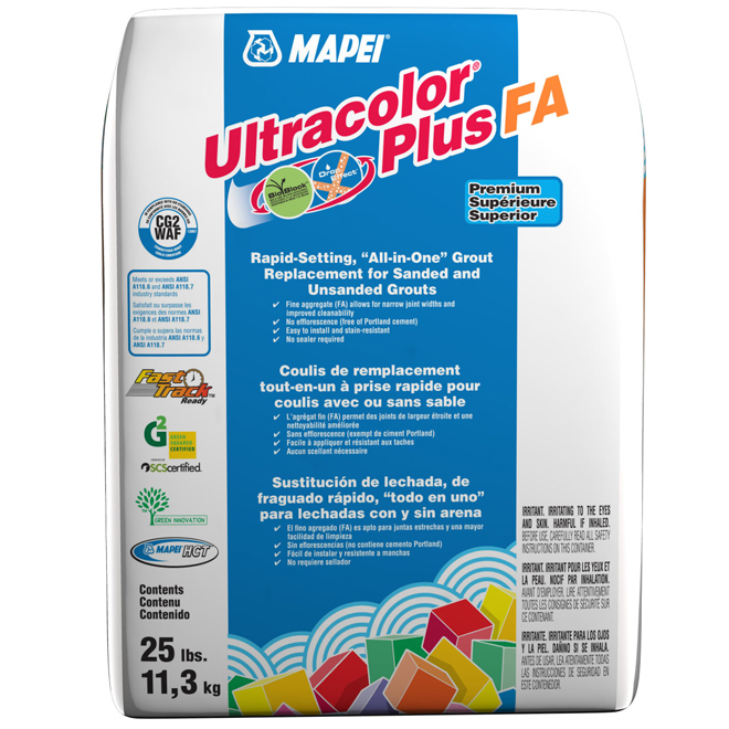 'Ultracolor Plus' Floor Grout 11.3kg - Ivory