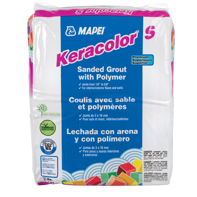 "Keracolor S" Sanded Grout 11,3kg - Pewter