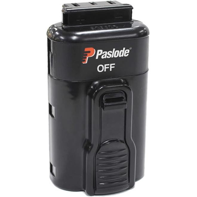 Paslode Cordless Nailer Lithium Ion Battery - 7.2 V - 6000 Nail Shots Per Charge - Quick Charging