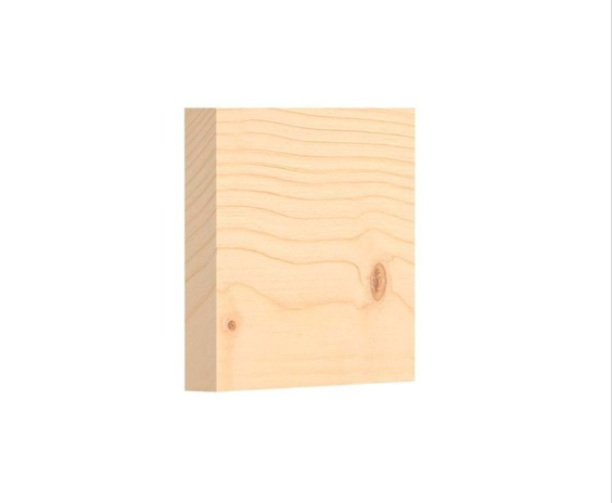 Metrie Solid Knotty Pine 1-in x 4-in x 12-ft