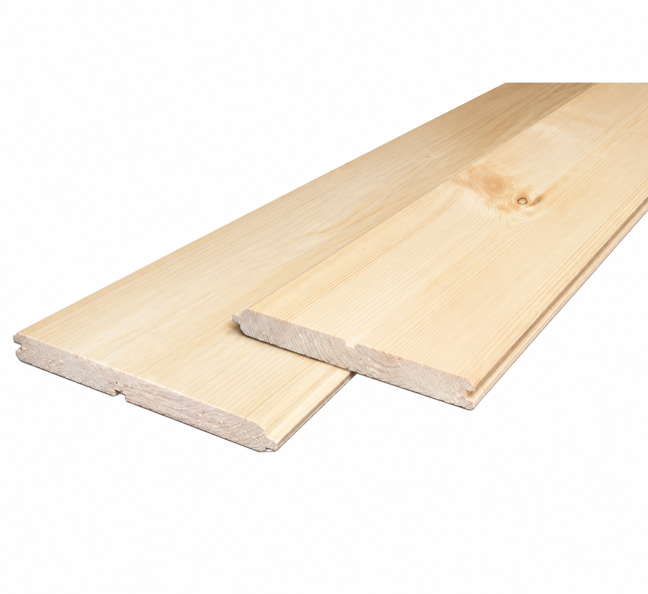 Goodfellows FSC White Pine - Natural - Sustainable - 6-ft L x 6-in W x 1-in D
